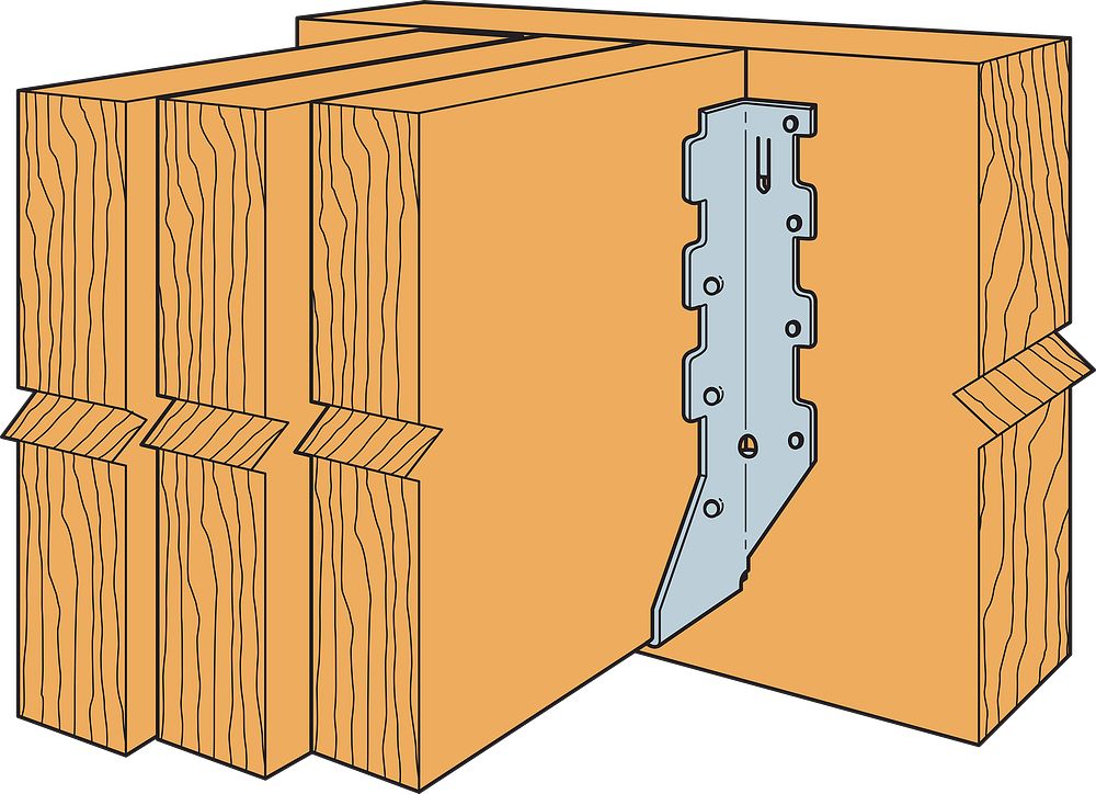 Simpson Strong-Tie 2X10-Z Triple Joist Hanger