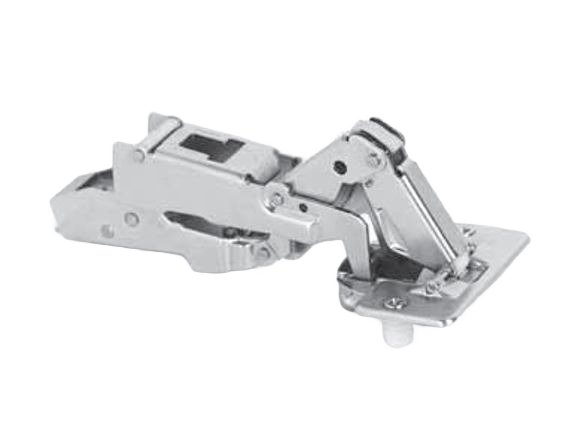 High-quality metal cabinet hinge with self-closing feature for smooth door operation in furniture hardware collection