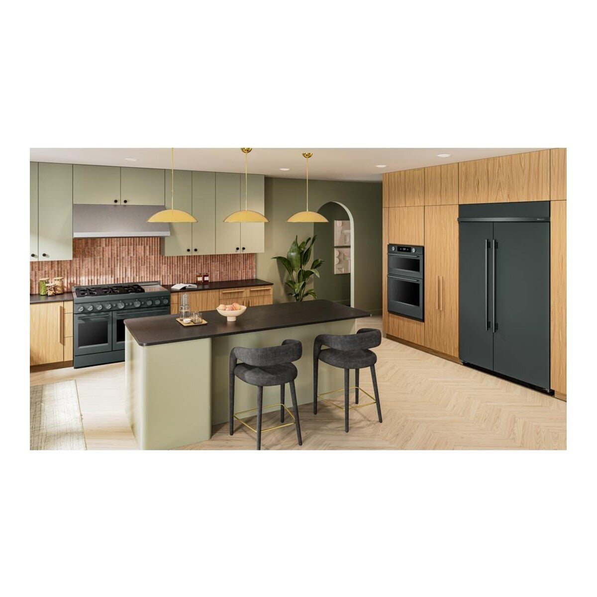 30-inch Smart Electric Combo Wall Oven with Assisted Cooking Modes - Juniper