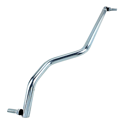 Metal left hand drag link with threaded ends for steering repair in John Deere parts and lubricants collection under $100