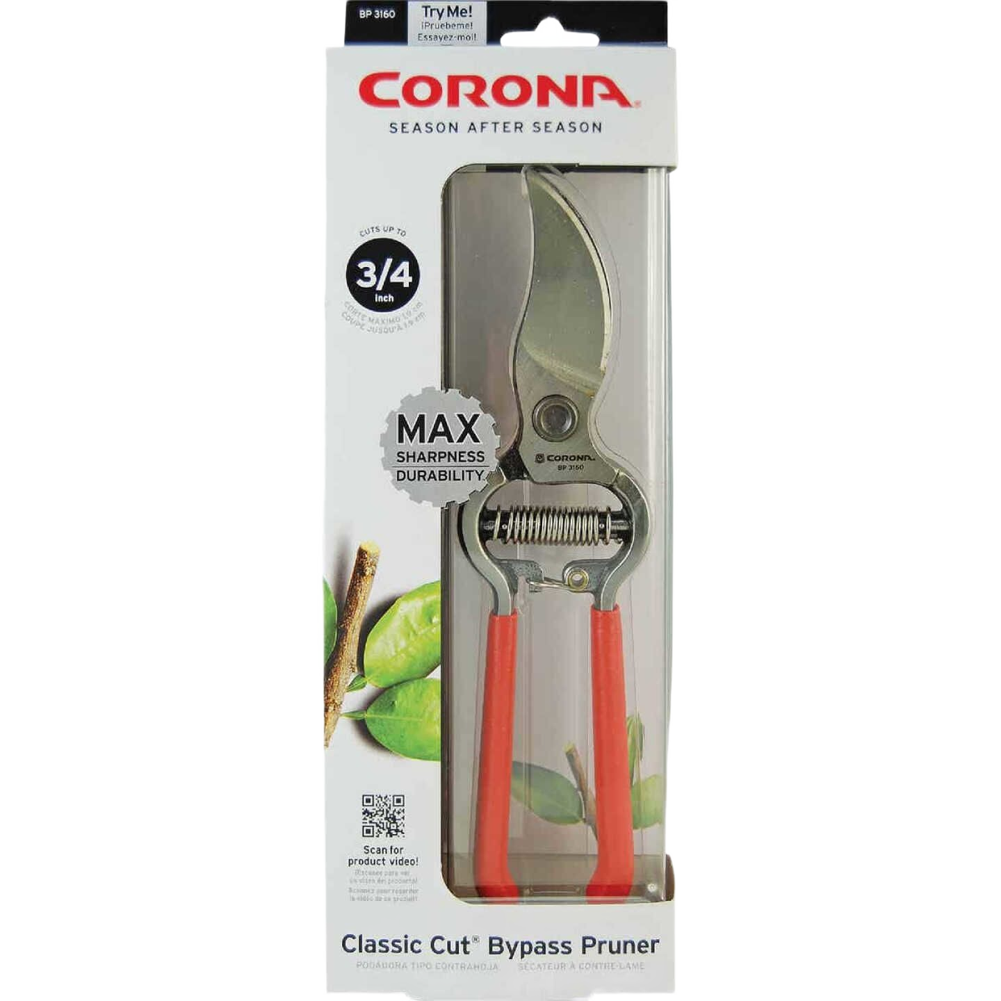 Corona pruning tool with forged steel blade and red handles for garden and tree pruning under $50 collections