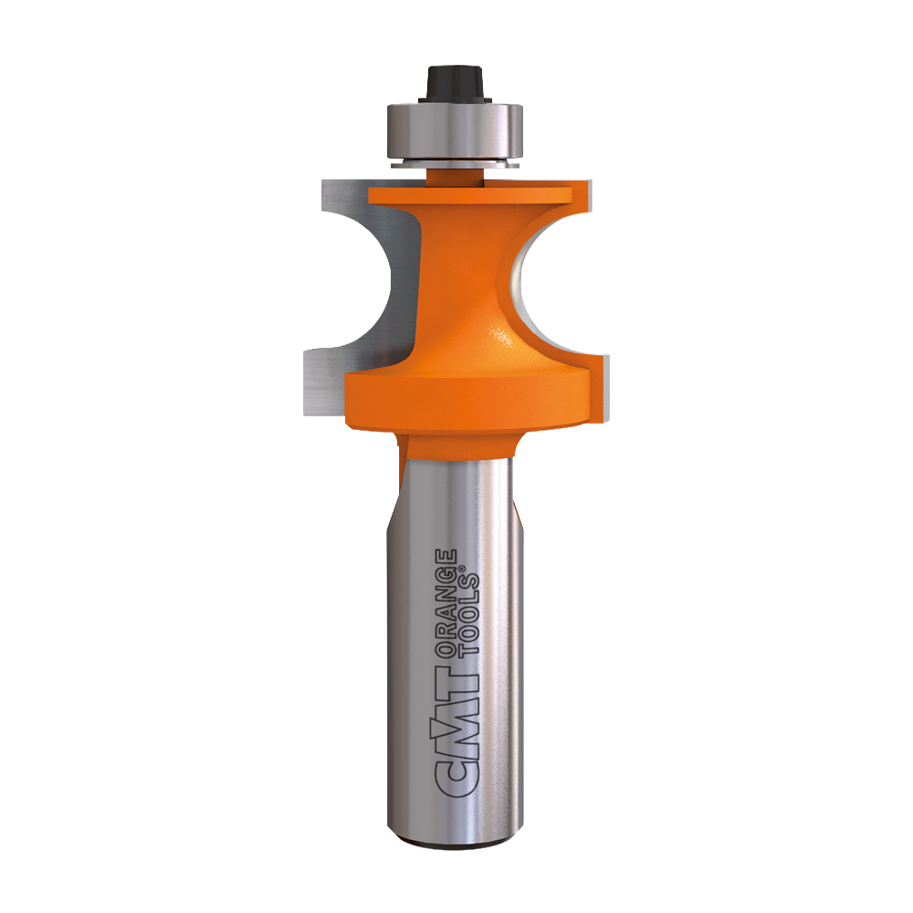 CMT Orange Tools 1-1/8” x 7/8” Corner Beading Bit, 1/4" Shank