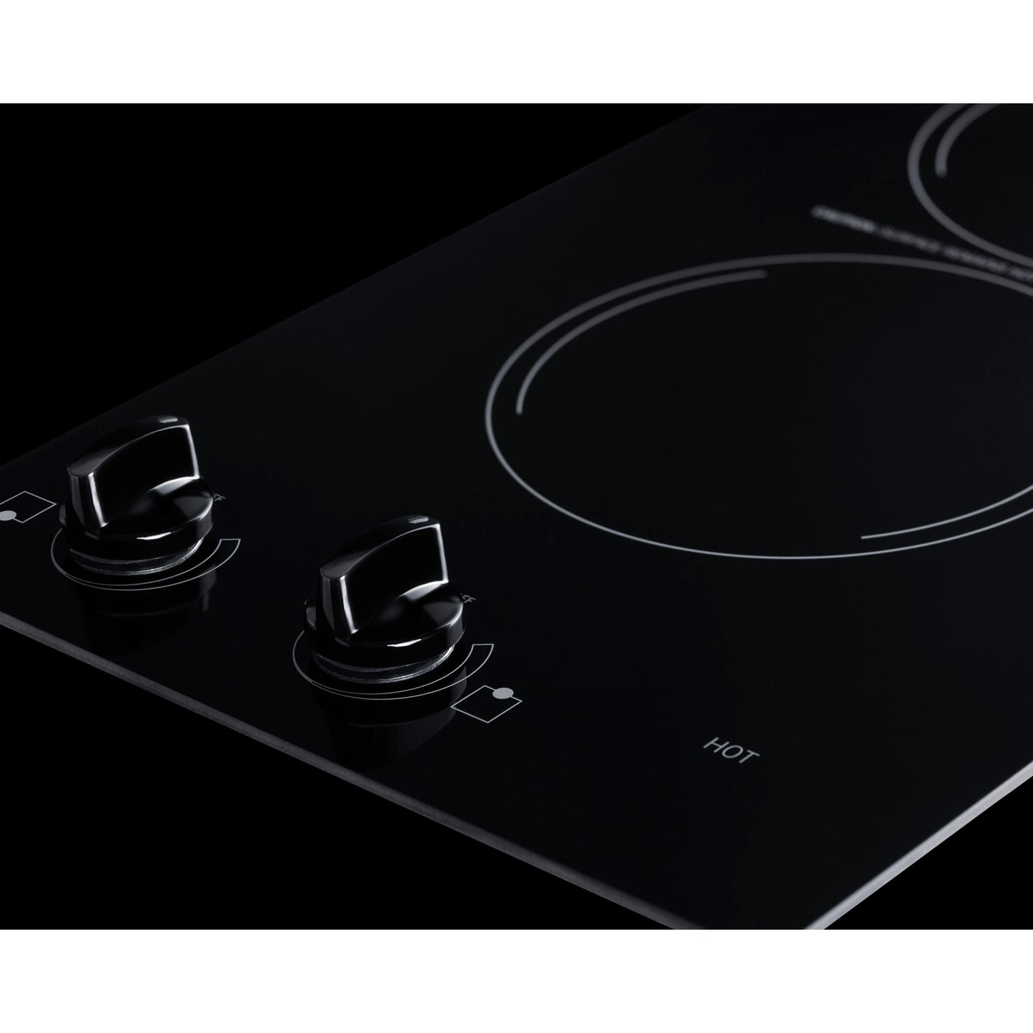 15" Wide 115V 2-Burner Radiant Cooktop