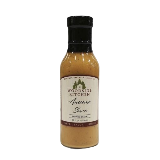 Bottle of Woodside Kitchen Awesome Sauce condiment in under $50 sauces and food & beverage collection