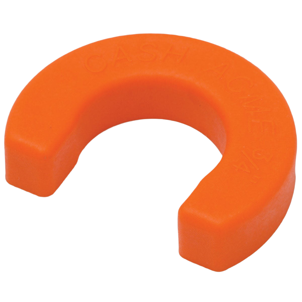 Orange plastic disconnect clip designed for quick removal of 3/4-inch fittings in plumbing and pipes & fittings collections