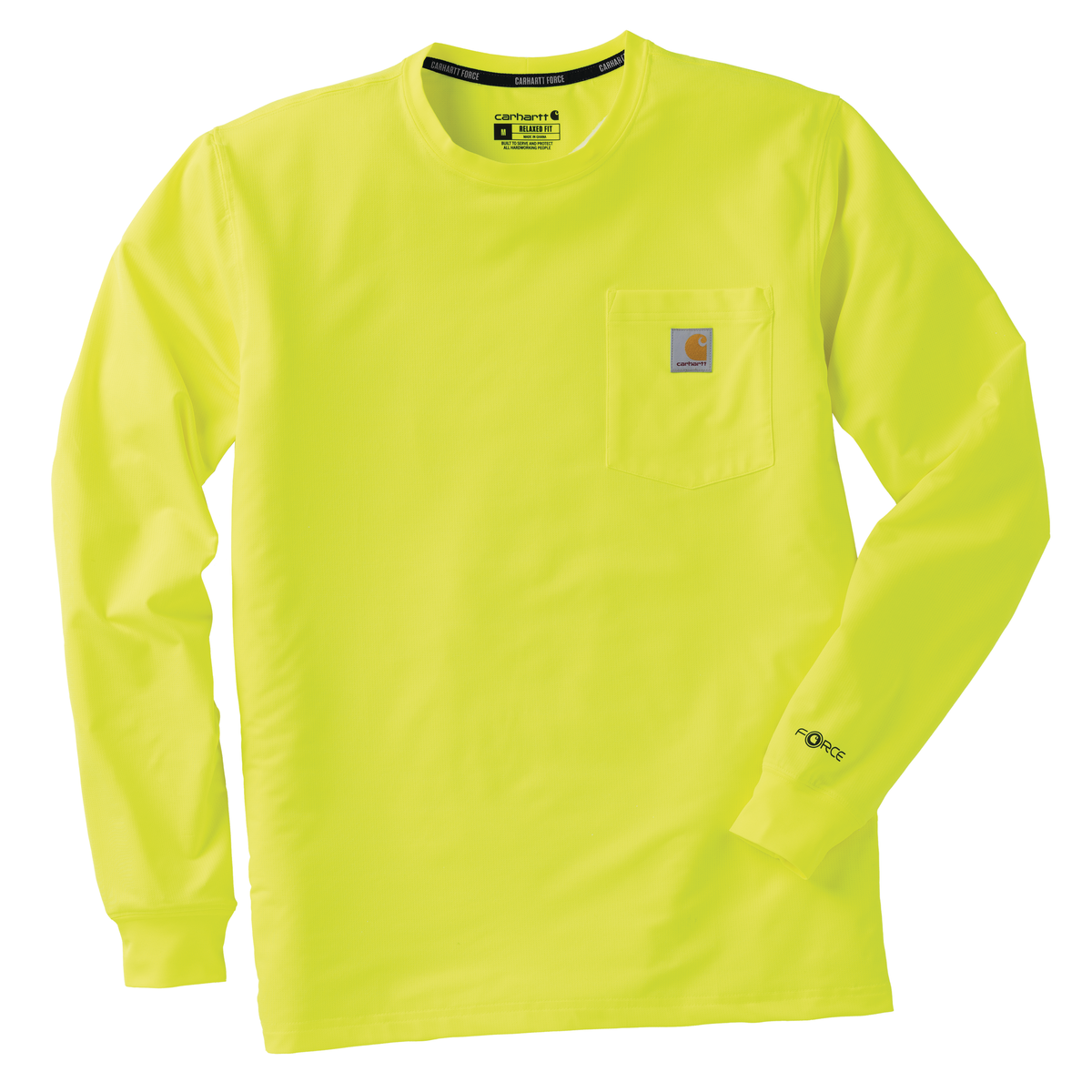 Carhartt Men's Force Relaxed Color Enhanced Long Sleeve T-Shirt