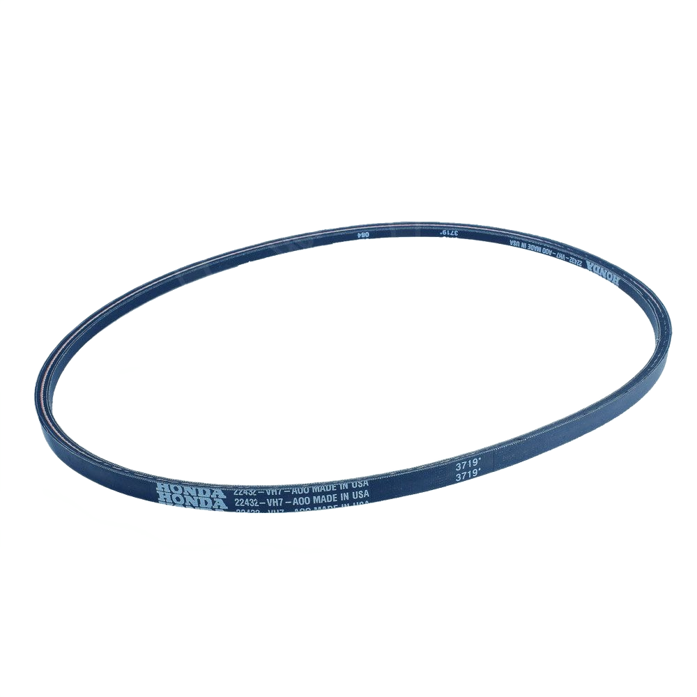 Genuine Honda replacement V-belt in durable rubber for reliable performance in parts and lubricants collection under $50