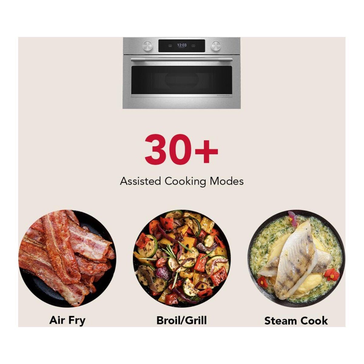 30" Built In Microwave Oven with Air Fry