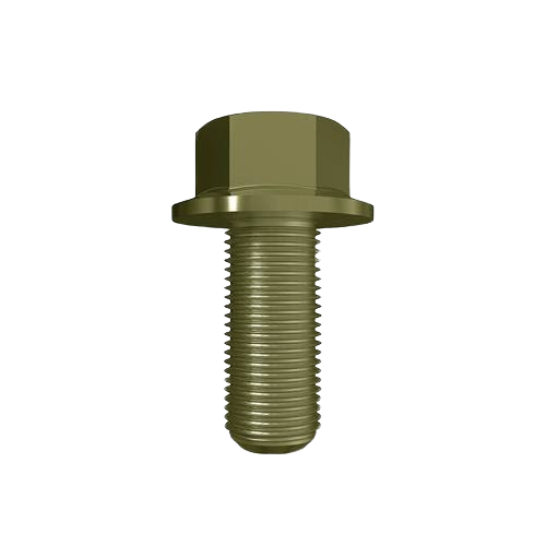 Hexagonal head flanged screw with threaded shaft for John Deere parts and accessories under $50 collections