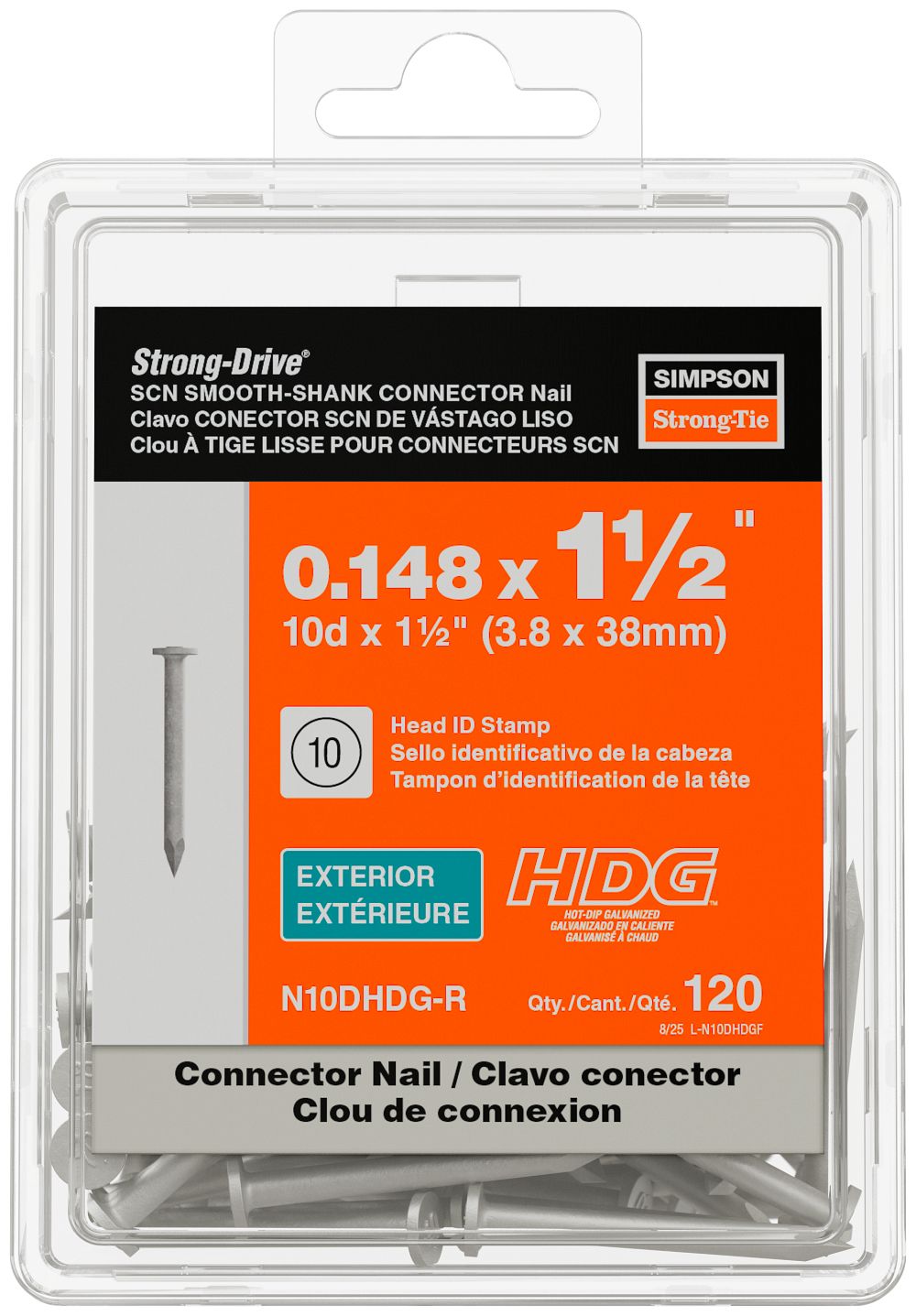 Simpson Strong-Tie 1-1/2" Joist Hanger Nail Simpson