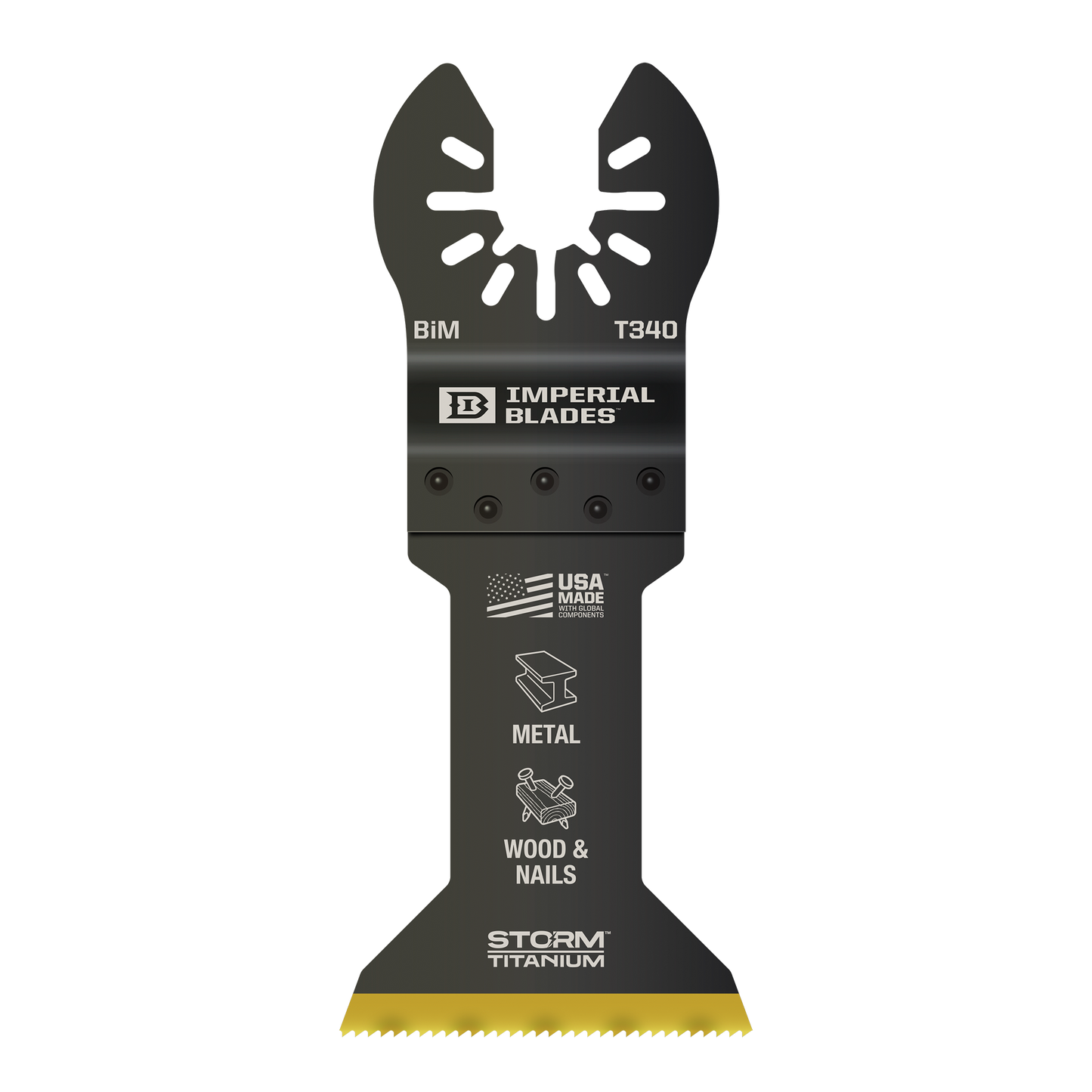 Milwaukee IMPERIAL BLADES™ ONE-FIT™ 1-3/4" STORM™ Titanium Bi-Metal Metal Blade, 1PK