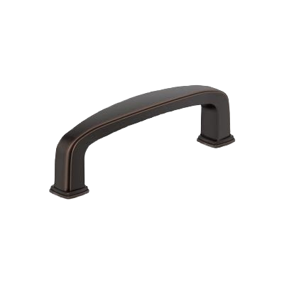 Oil-rubbed bronze cabinet pull with 3-inch center-to-center spacing for hardware and home improvement projects under $50 collections