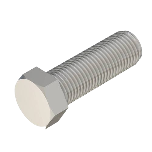 Hexagonal head metal screw with threaded shaft for John Deere parts and hardware in home improvement collection