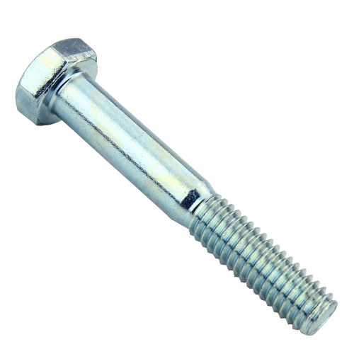 Metal cap screw with hex head and threaded shaft for John Deere parts and home improvement tools collection