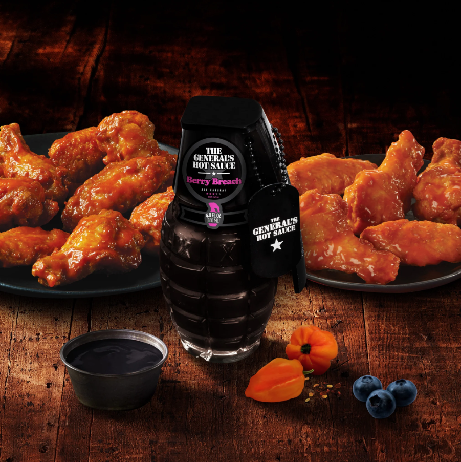 The General's Berry Breach Hot Sauce, 6 oz.