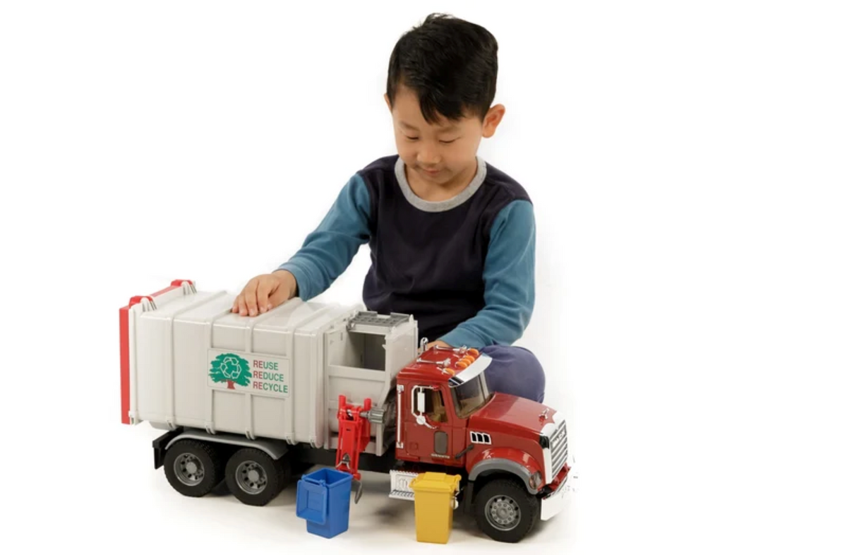 Bruder MACK Granite Side Loading Garbage Truck