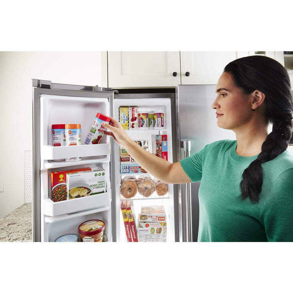 36-Inch Wide Side-by-Side Refrigerator - 25 Cu. Ft.