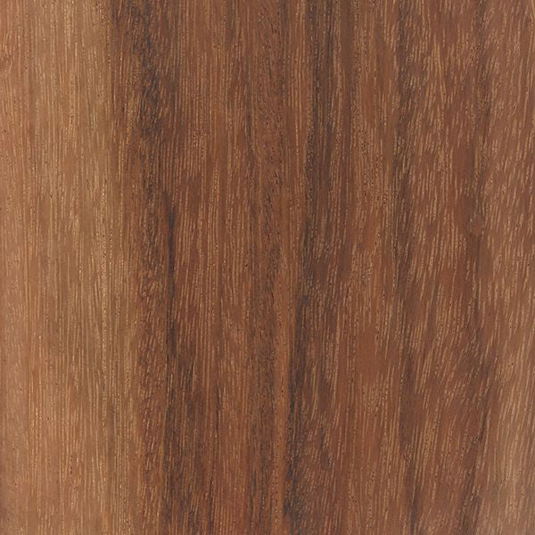 Smooth textured Macacuba hardwood slab with rich warm brown tones for home improvement and woodworking projects