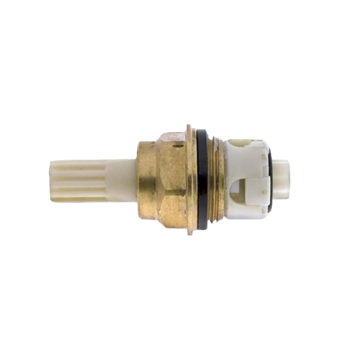 Brass and plastic cold stem replacement part for Price Pfister faucets in plumbing repair and under $50 collections