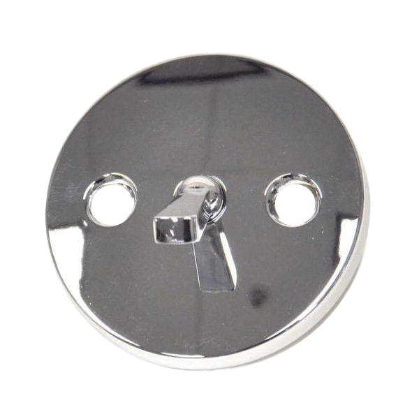Chrome overflow plate with lift trip lever for Price Pfister faucets in Plumbing Parts & Repair and Toilet Repair collections