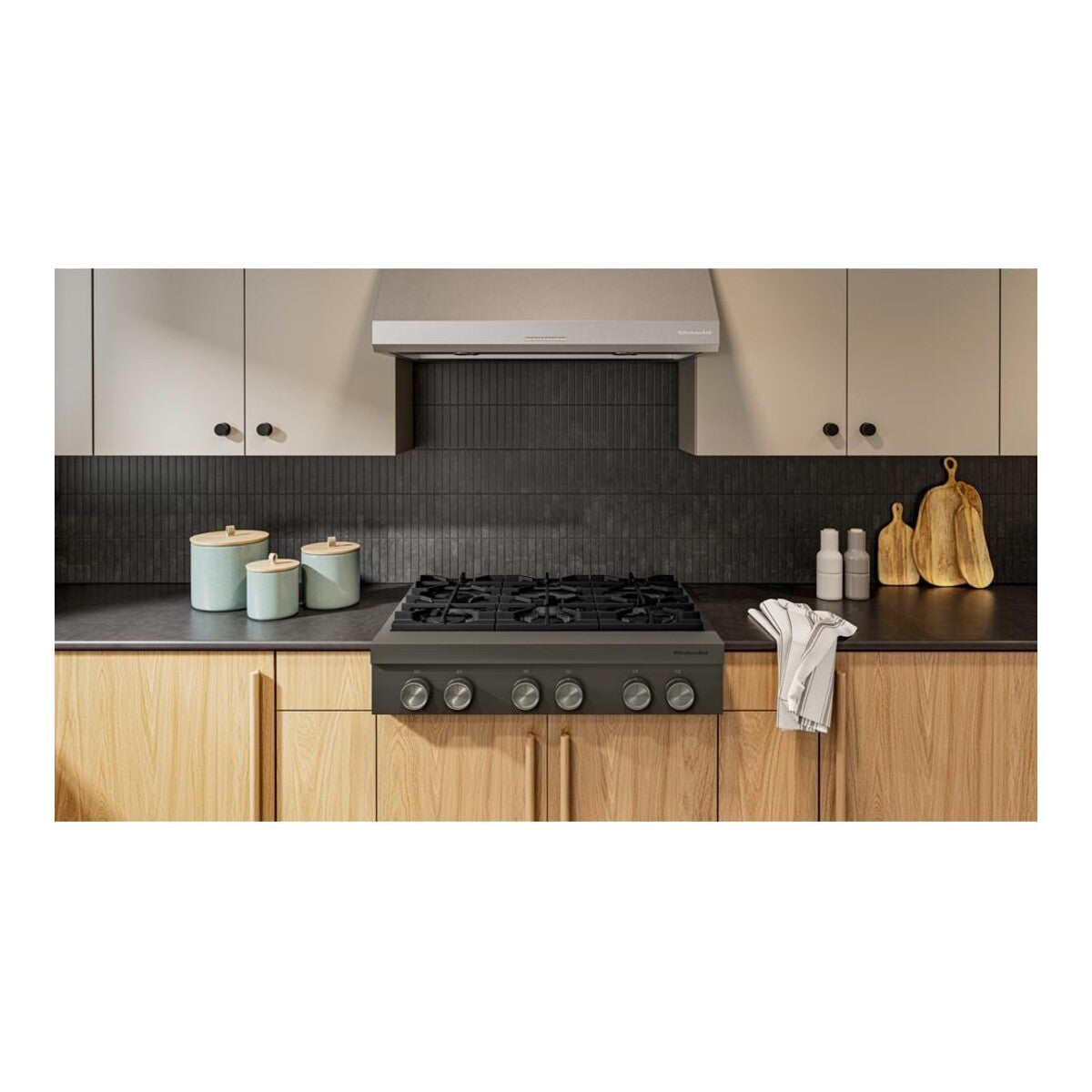 KitchenAid® 36-inch 6-Burner Gas Commercial-Style Rangetop