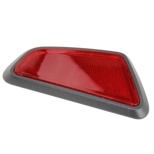 Triangular red reflector with black casing for John Deere parts and accessories under $50 in home improvement collections