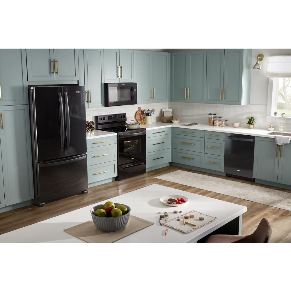 24” Stainless Steel Dishwasher with AI Intelligent Wash and Tall Top Rack