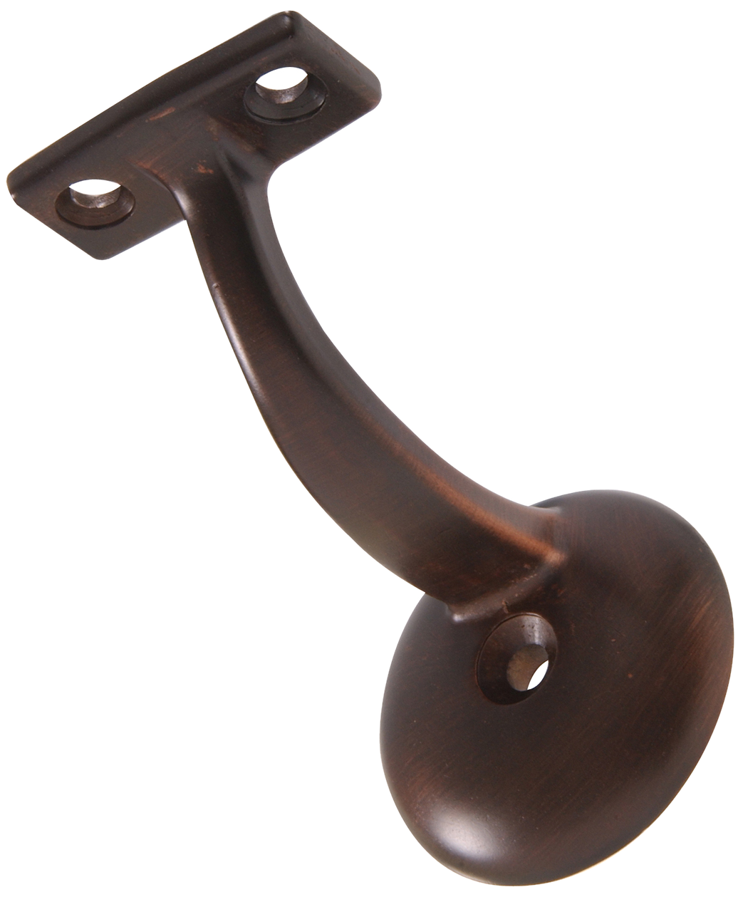 Hardware Essentials Ornamental Handrail Bracket Antique Bronze (Poly-bag)