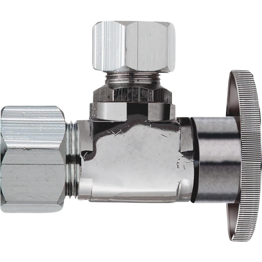Do it Best 5/8" OD x 1/2" OD Quarter Turn Angle Valve