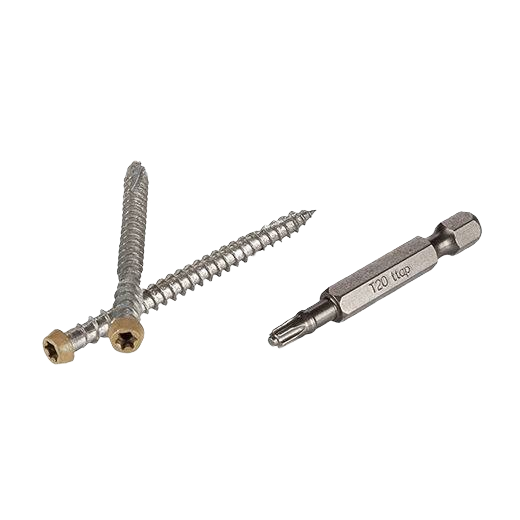 TimberTech 2-1/2 in. Light Tan TOPLoc® Screws for AZEK®, 100 sq. ft.