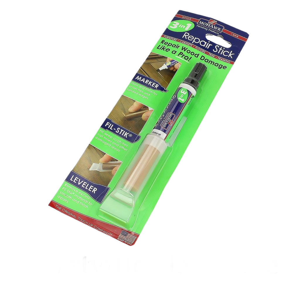 Mohawk 3-in-1 repair stick in natural color for fixing wood scratches and dents in patching and repair tools collections