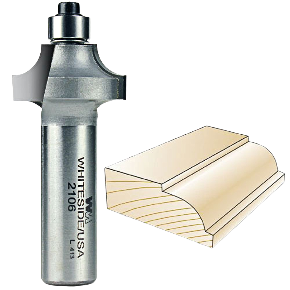 Whiteside beading bit with carbide cutting edge for woodworking in tool accessories and power tool accessories under $50 collection