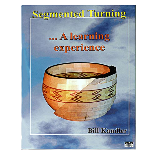 DVD cover showing segmented wooden bowl design for woodturning tools in woodworking under $50 collection