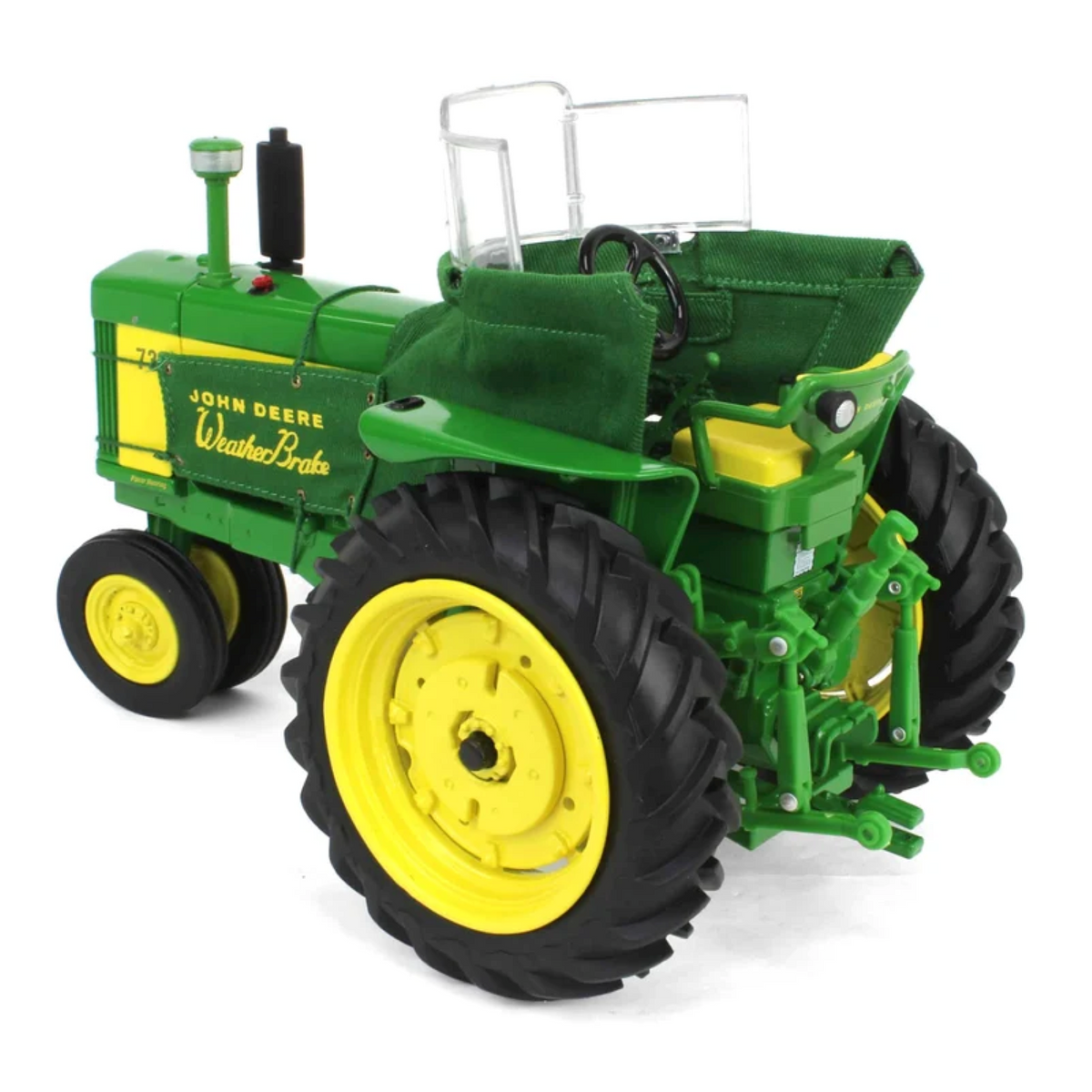 TOMY John Deere 1:16 730 Tractor w/Heat Houser