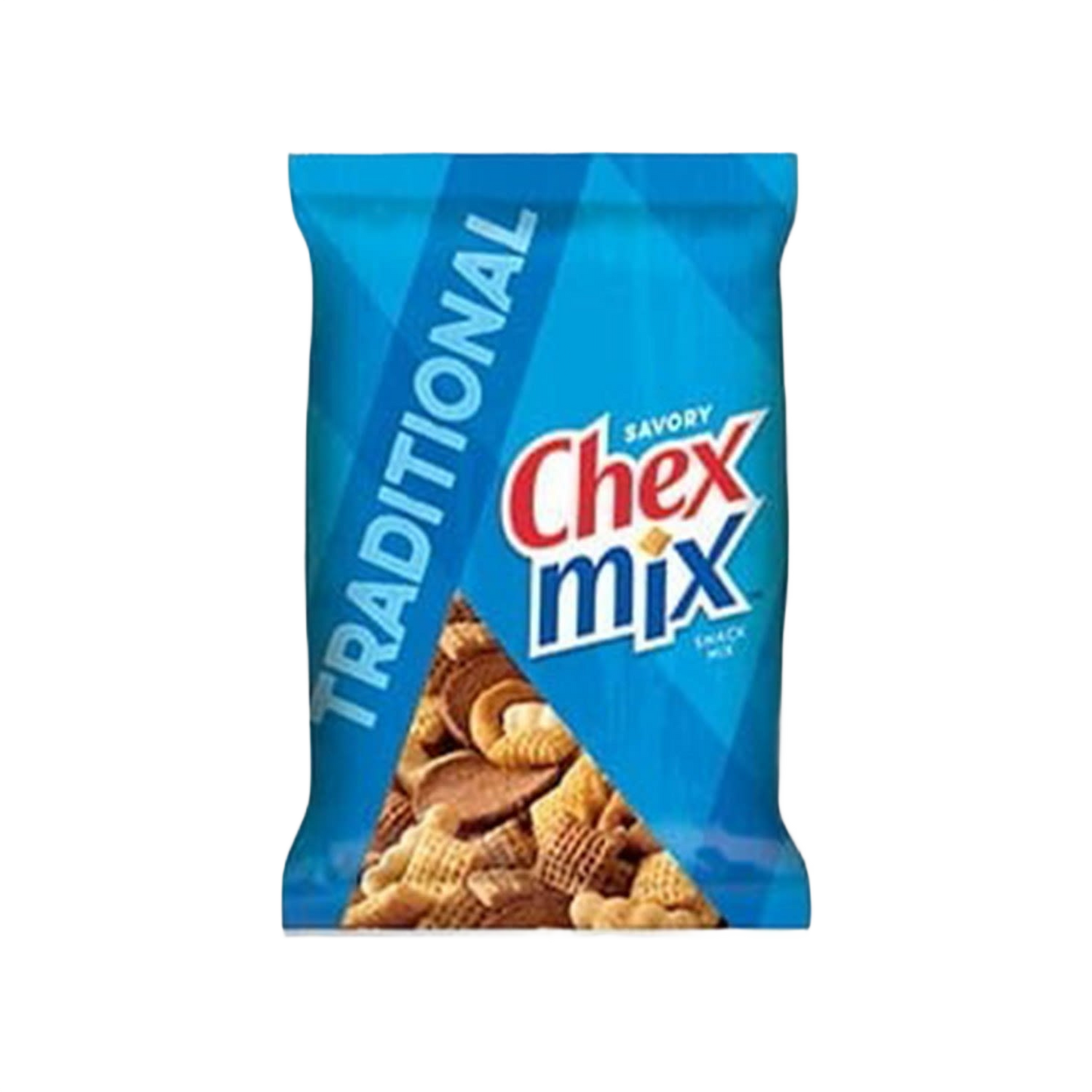 Blue bag of savory traditional Chex Mix snack blend in Chips & Snacks and Food & Beverage collections under $50