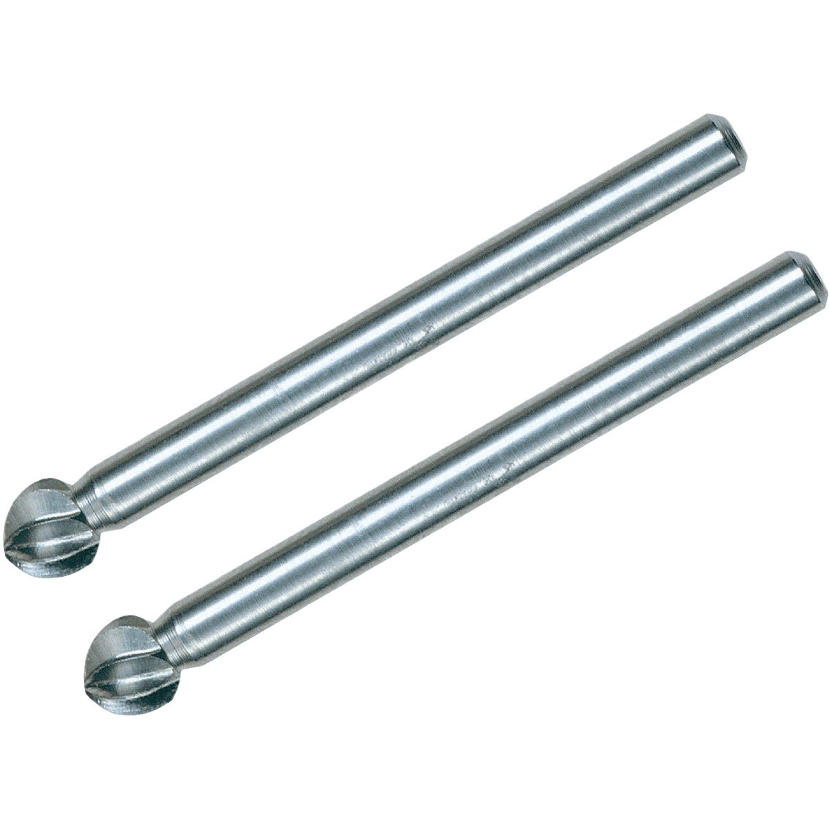 Pair of silver high-speed steel rotary cutters for shaping and hollowing in power tool accessories under $50 collections