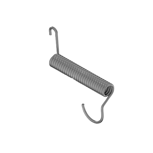 Durable metal torsion spring with hooked ends, part of John Deere parts and accessories under $50 collection