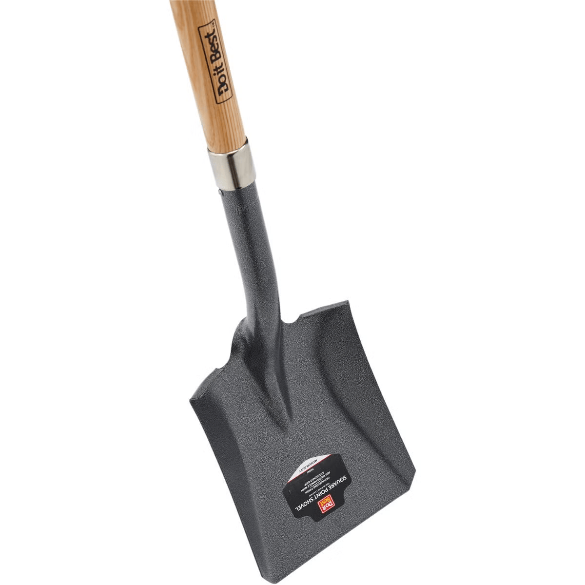 Do it Best 49" Wood Handle Square Point Shovel