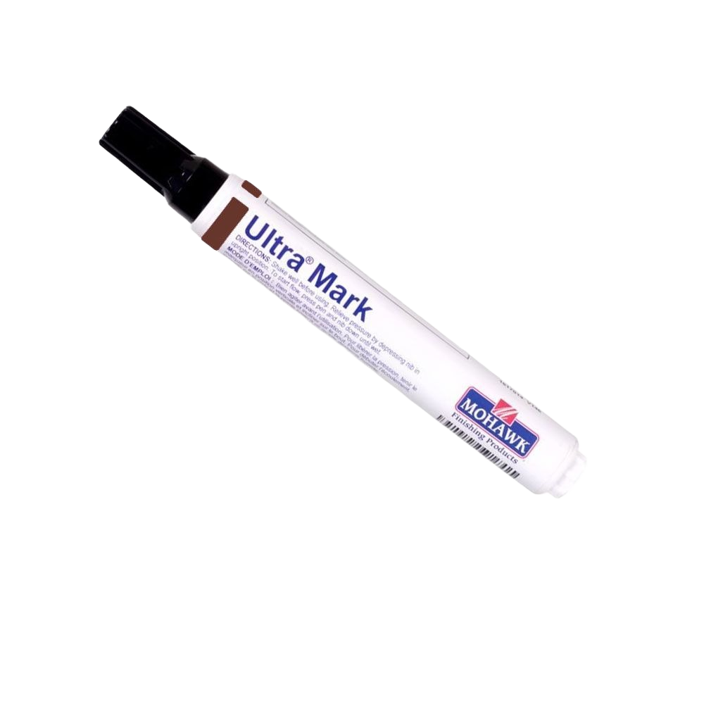 Brown touch-up marker pen for wood finishing from Mohawk’s Stains and Finishes collection under $50