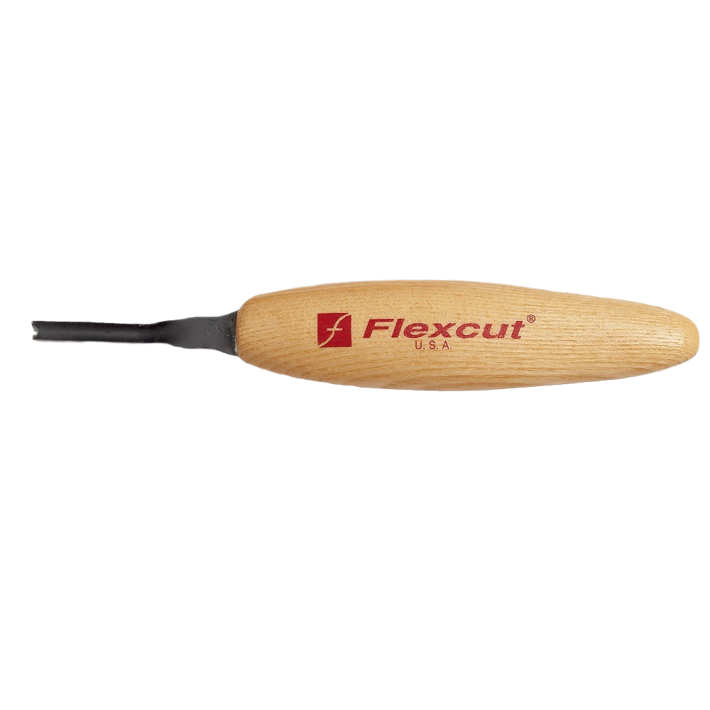 Wood handle micro deep U-gouge chisel for fine carving in Hand Tools and Woodworking Tools collections
