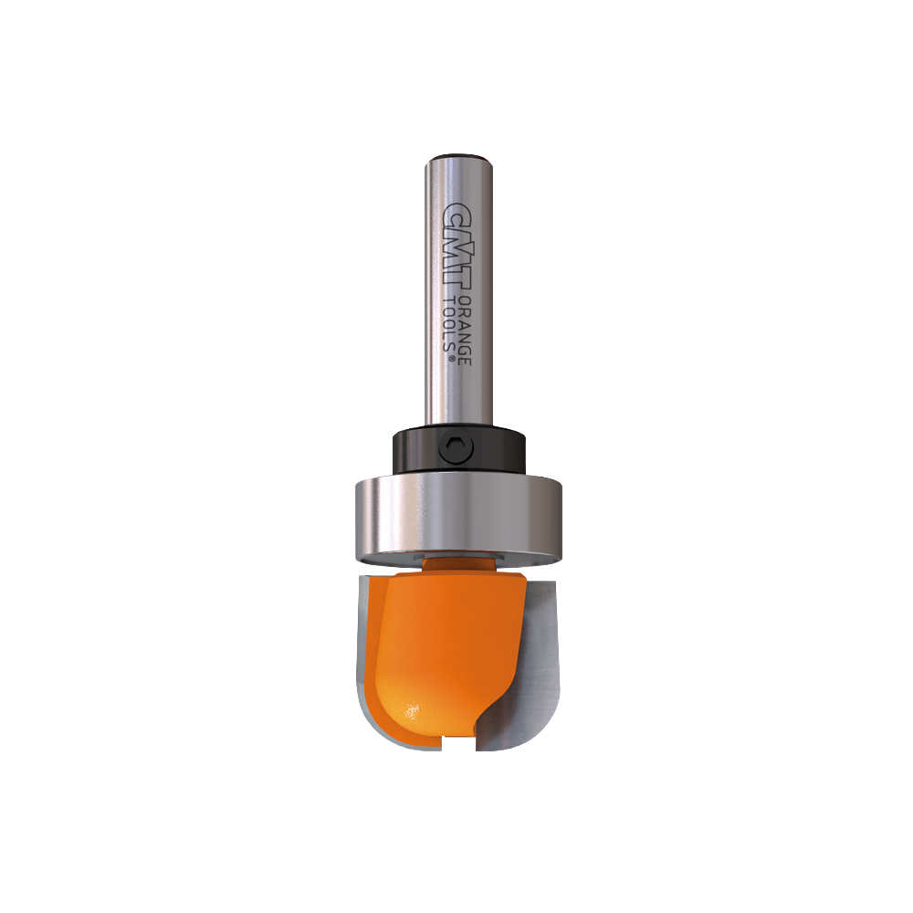 CMT Orange Tools 3/4” x 5/8” Bowl & Tray Bit With Bearing, 1/2" Shank