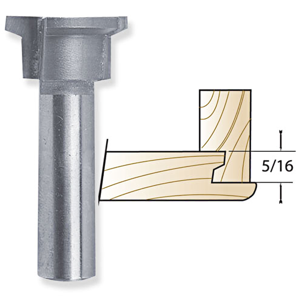 Router bit for creating locking drawer glue joints in woodworking, part of tool accessories and power tool collections under $50