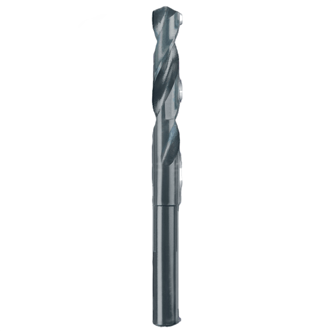 17/32 inch black oxide drill bit with split point tip for precision drilling in metal and wood tasks