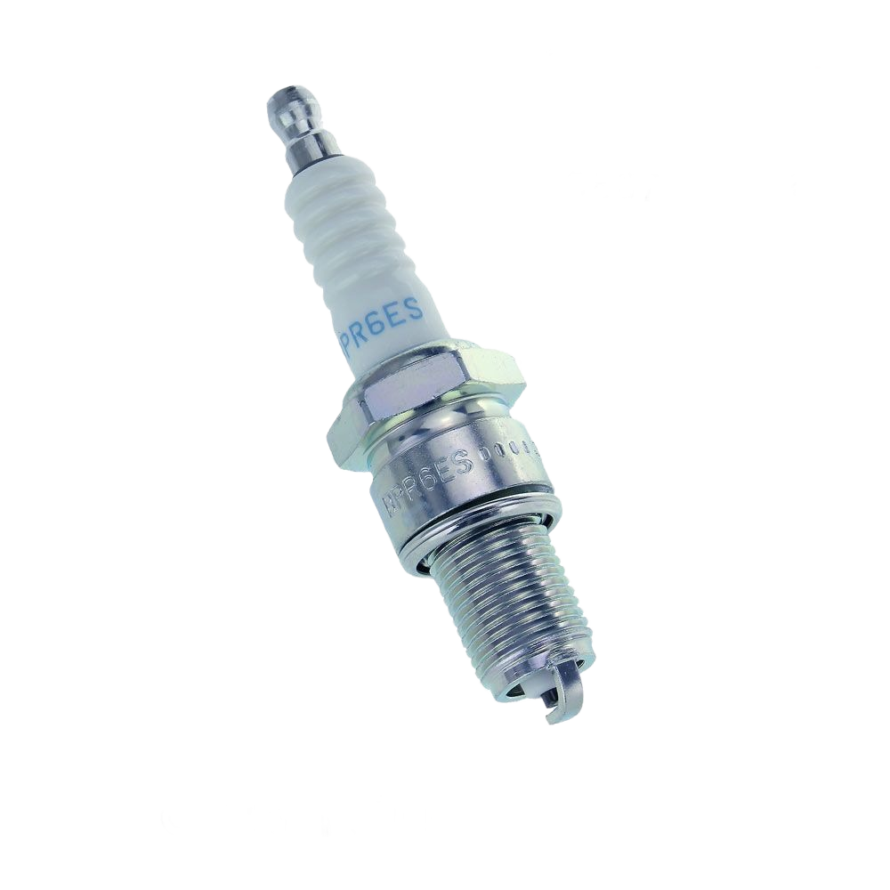 Genuine Honda engine spark plug with metal and ceramic parts, for use in automotive tools and home improvement collections