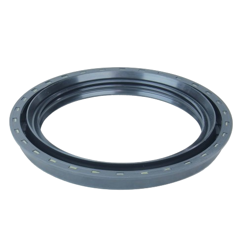 Black circular internal oil seal for John Deere bearings and automotive parts and lubricants collection