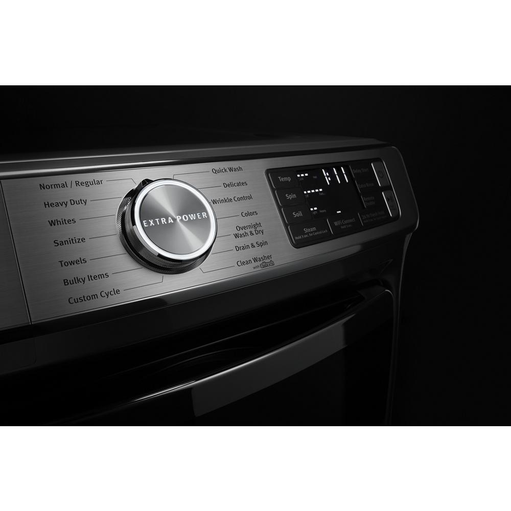 Smart Front Load Washer with Extra Power and 24-Hr Fresh Hold® option - 5.0 cu. ft.