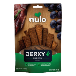 Package of soft duck jerky strips with plums for dogs in treats and pet supplies under $50 collection