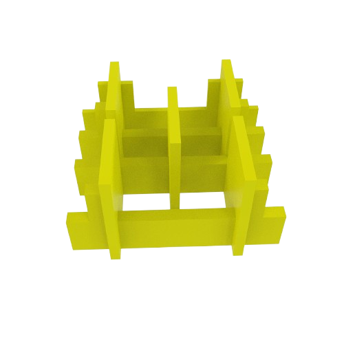 Yellow 16-cavity internal electrical connector housing for John Deere machinery in parts and lubricants collection under $50