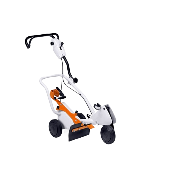 Compact wheeled cutting cart accessory with adjustable handle and mounting kit for power tool use in saw accessories collections