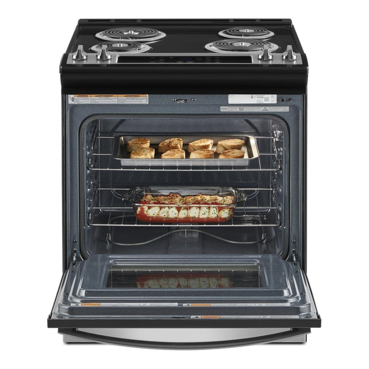 4.8 Cu. Ft. Whirlpool® Electric Range with Frozen Bake™ Technology